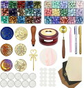 シーリングスタンプ シールスタンプ シーリングスタンプセット 30 色 の ワックス シーリングワックス DIY シーリングスタンプ シーリング ワックスシーリ...