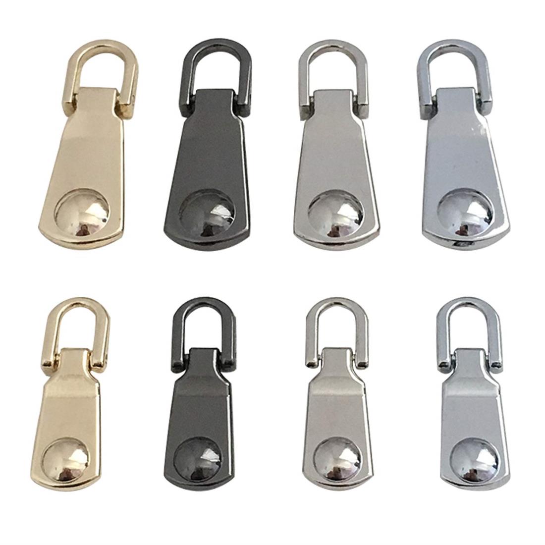 HYCALY ファスナー 引き手 交換用 ファスナー修理キット 財布裁縫 手作り 手芸 DIY 高品質 金属製 簡単..