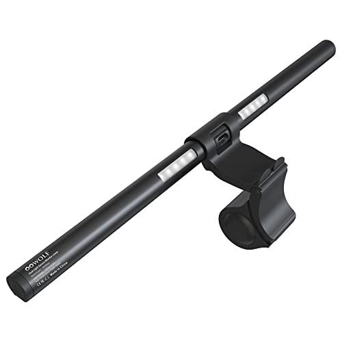 OOWOLF モニターライト スクリーンバー 41cm 背面ライト付き モニター掛け式ライト 演色性CRI95+ USBライト デスクライト 色温度3段階 無段...