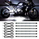 LEDテープライト 車内用 フットライト ランプ 足下照明 ボート バイク テールランプ 15SMD 30CM 両面テープ 12V車用 防水 高輝度 切断可 6...