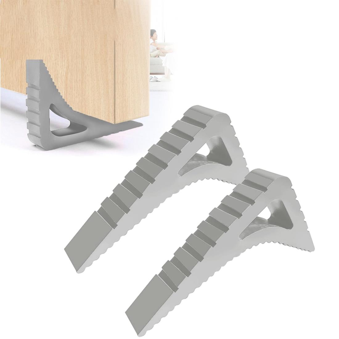 HanaHaul ストッパ ドアストッパー 2個セット 引き戸 ストッパー ドア ストッパー 両用 玄関 強力固定 弾力性 ウェッジ 玄関ドアストッパー 家庭用...