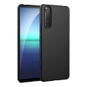 Xeokone Xperia 5 II ケース マット ブラック?SO-52A/SOG02対応? 衝撃吸収 ? ソフトカバー 軽量 TPU? 『エアクッション ...