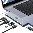 MacBook Air ハブ macbook ハブ mac ハブ 7in2 Macbook Pro/Air専用 4K@60Hz対応 HDMIポートThunder...