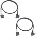Duttek Micro USB 9ピンマザーボードヘッダーケーブル USBヘッダーからマイクロUSBケーブル 90度左向きマイクロUSBオス 9ピンマザーボー...
