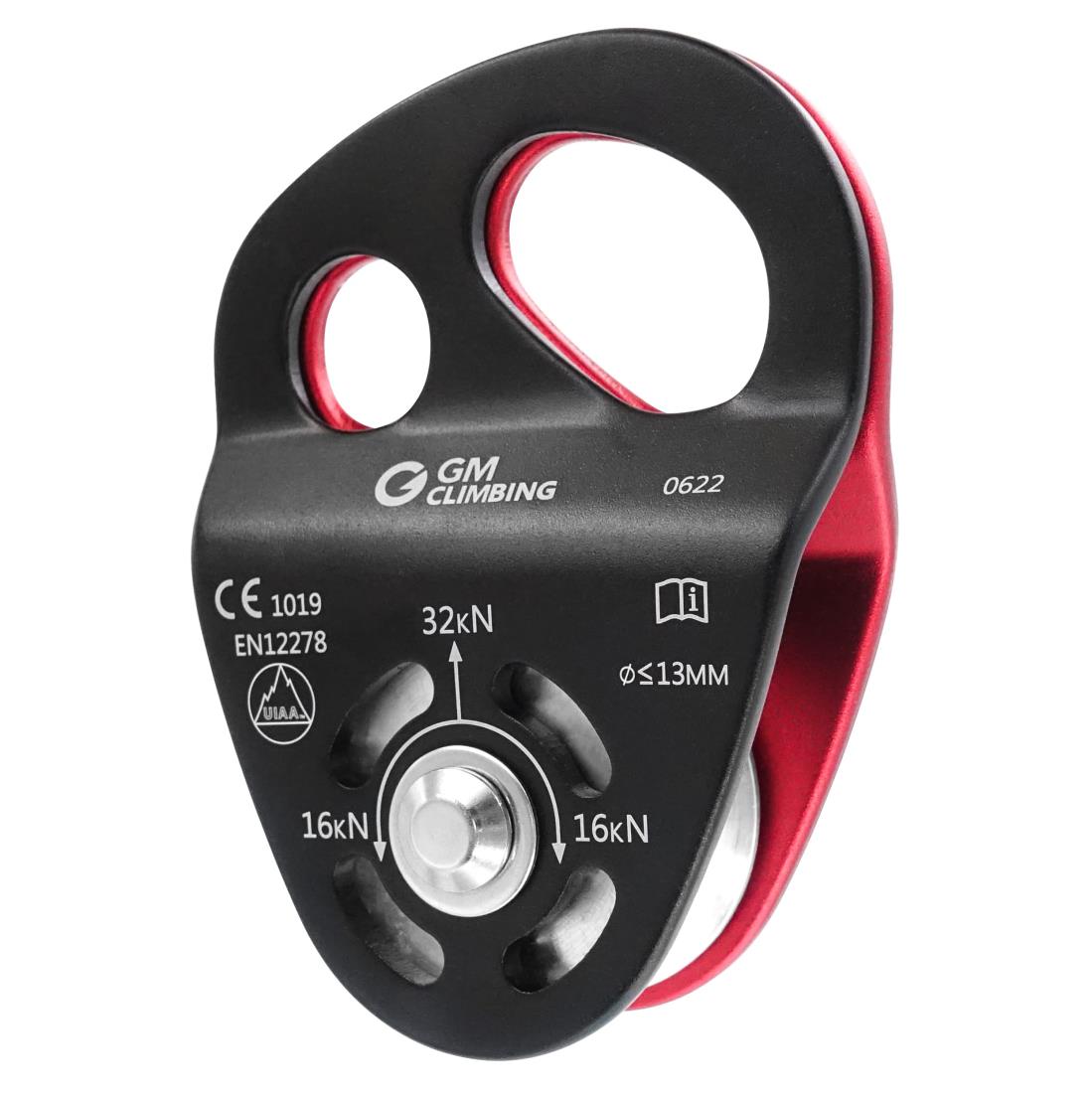 GM CLIMBING CE UIAA認証 32kN ヒッチプーリー ベアリング ブッシング 2タイプ選択可能 クライミング ..