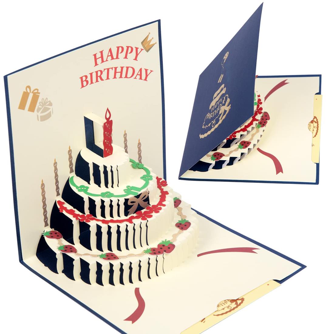 Сǡ  Ω  ݥåץåץСǡ  3D birthday card ꡼ƥ󥰥 ӽФ դ ...