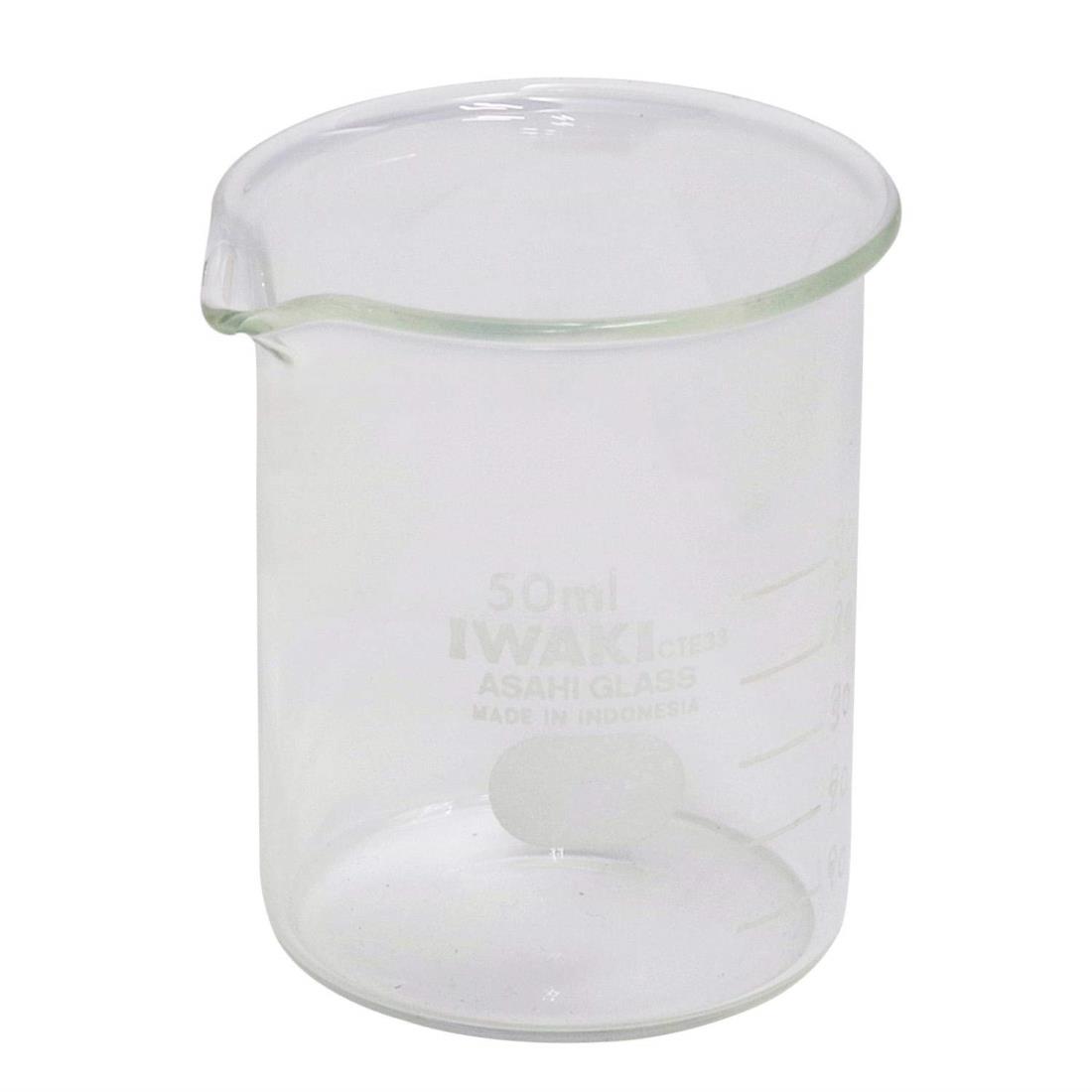 新潟精機 BeHAUS 硝子ビーカー 50ml GB-50