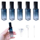 スプレーボトル 10ml 香水 アトマイザー 5本 香水 ミニボトル ミニ香水ボトル 香水噴霧器 ガラス製 アトマイザー 喷瓶 香水携帯ボトル アロマ 詰め替え容器 アトマイザー ガラス 旅行/出張用