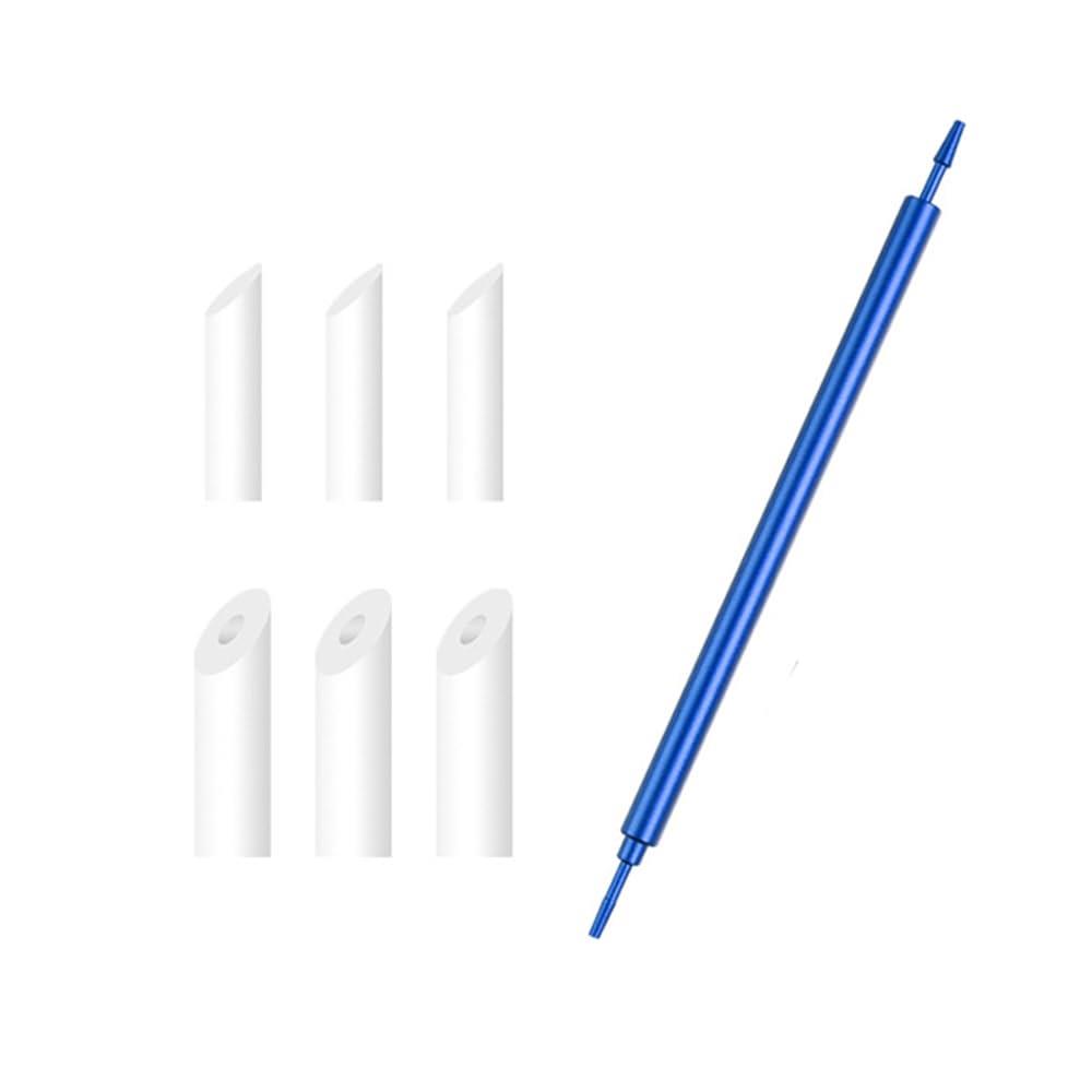 Mikankawa プラモデル工具 墨入れ 拭き取り棒 アルミ合金 7点セット 3mm/5mm先端 綿棒より使いやすい ..