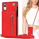 iPhone XR 対応 スマホ ケースiPhone XR スマホ 携帯 用 ケース iPhone XR 肩掛け 首かけ 斜めがけ ショルダー ケースiphon...
