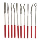 Bestgleダイヤモンドヤスリ10本組セットシャープナー 研磨 研削 ヤスリ 工具 ヤスリ 金属 精密 鉄工用ヤスリ やすりセット 金やすり 鉄工ヤスリ 棒や...