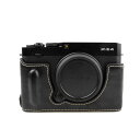 kinokoo 富⼠フイルムFUJIFILM XE4ケース FUJIFILM X-E4カメラケース(ブラック)