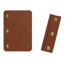 バッグ 持ち手 カバー 革 2枚組 取り外し可能 革 柔らかい グリップ トートバッグ ビジネスバッグ用 防勒 滑り止め 男女兼用 (ブラウン)