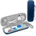 Mocamoro 電動歯ブラシケース 汎用型 電動ブラシ収納バッグ 携帯便利 ストラップ付き Oral-B Philips Sonicareなど対応可能