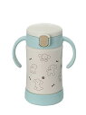 リッチェル トライ 保冷ストローマグSD ライトブルー 1個 300ml 7カ月