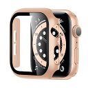 BELIYO Apple Watch ケース 44mm 対応 アップルウォッチ カバー 一体型 Apple Watch カバー 全面保護 二重構造 アップルウォ...