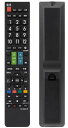 YOGOTI テレビリモコン 対応 日立 ヒタチ HITACHI ウー Wooo HITACHI専用 リモコン HT-E620-B 代用リモコン 汎用 設定不要 太字ボタン ブラック(2)