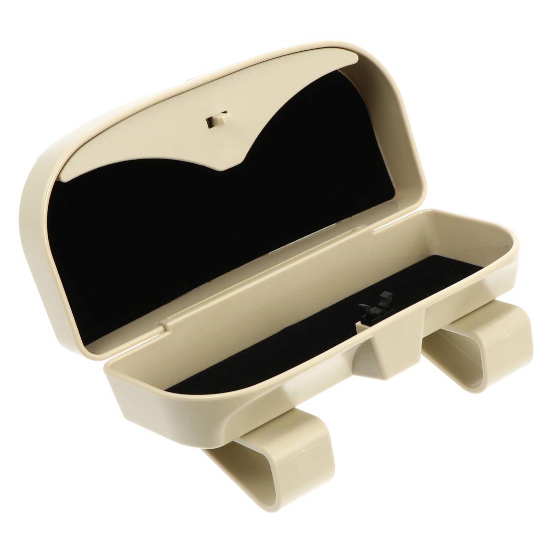 サングラスケース 車 サンバイザー ボックス サングラスホルダー 車載 カーサンバイザー用 サングラス収納 眼鏡 収納ケース オーガナイザーホルダー