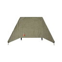 キャンピングムーン(CAMPING MOON) 焚火 リフレクター 風防 陣幕 帆布製 ステンレスフレーム 収納ケース付 カーキ色 B-660