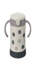 リッチェル トライ 保冷ストローマグSD ライトグレー 1個 300ml 7カ月