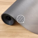 KR KITCHENRAKU 食器棚シート キッチンマット EVA ビニールシート黒 30x300cm 滑り止めシート 引き出しシート裁断可能 耐熱、防湿、防油...