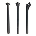 PLATT カーボンシートポスト 自転車 超軽量 3K つや消し mtb マウンテン/ロードバイクシートピラー 振動吸収性 25.4/27.2/30.8/31....