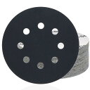 HWXINIE サンディングディスク 125mm #1500番 耐水サンドペーパー 8穴 丸型 マジック式 サンディングペーパー 鏡面磨き紙ヤスリ(50枚セット...