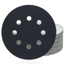 HWXINIE サンディングディスク 125mm #1000番 耐水サンドペーパー 8穴 丸型 マジック式 サンディングペーパー 鏡面磨き紙ヤスリ(50枚セット...