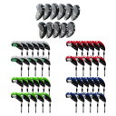 CRAFTSMAN(クラフトマン) ゴルフアイアンカバー ヘッドカバー 11枚入り(3〜9、PW、AW、SW、LW) セット販売 ネオプレン製 グレー&ブラック...