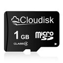 Cloudisk Micro SDカード1 GBフラッシュカード クラス4(1 GB)