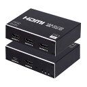 HDMI 分配器 セレクター 1入力3出力 HDMI スプリッター 1x3同時出力 アダプター 1.4 3D 4K 対応 PC Xbox PS4 Fire TV...