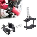 CLOWICSR【Φ18〜Φ50mm】 車 バイク に対応 作業灯 ステー ワークライト フォグランプ 取り付け用 ブラケット ステー パイプバンパー パイプ ...
