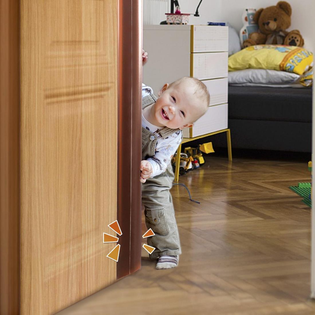 JOMTTW 指はさみ防止 ドアストッパー 指詰め防止 子供 安全対策 ベビーガード 指はさみ 防止カバー 隙..