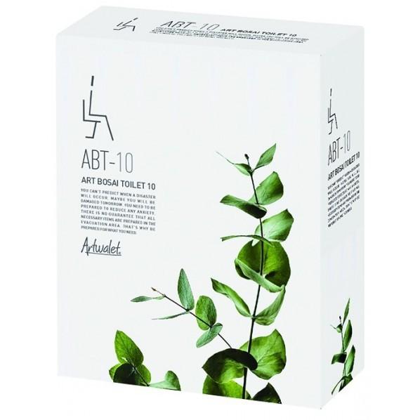 アートトワレ 10回(2日分)セット 501002 トイレ処理セット 優れた抗菌・消臭性 長期10年保存 トイレ処理 抗菌性凝固剤×10 排便袋×10袋 持ち運...