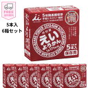井村屋 えいようかん5本入 6箱セット 保存食 防災用品 人気商品 入荷しました! 即出荷 送料無料