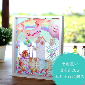 命名書 おしゃれ 出産祝い 男の子 女の子 名入れ 人気 かわいい 赤ちゃん ベビーバース ベビー ポスター メモリアル ボード プレゼント ギフト 誕生記録 プレート 身長 体重 誕生日 時間 誕生石 星座 名前 祝福の街 木製フレーム