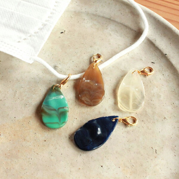 マスクチャーム フェイクストーン アクセサリーマスクピアス マスクイヤリング ワンポイント クリスタル プレゼント ギフト