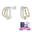 スワロフスキー SWAROVSKI Hyperbola フープピア 5689718 喜ばれるギフト