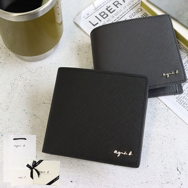 樂天商城 - アニエスベー 財布 二つ折り財布 メンズ MH18-01 ボヤージュ agnesb.VOYAGE 喜ばれるギフト