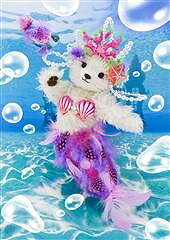 ●ダイゴー S3067 sisa 3Dポストカード マーメイドタヒチ