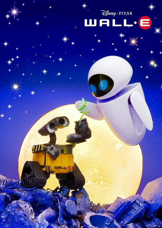 ●ダイゴー S3518 sisa 3Dポストカード ウォーリー S3518