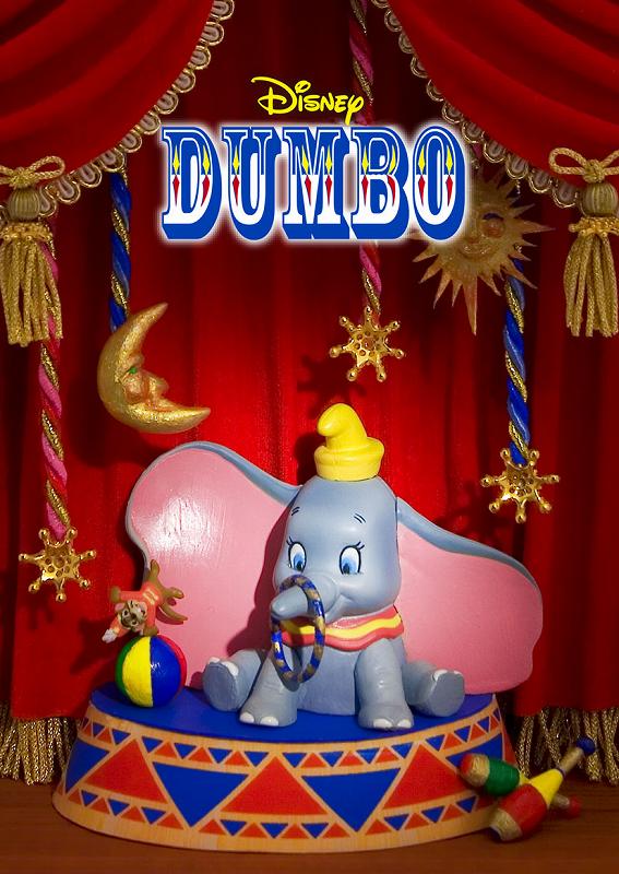 ●ダイゴー S3519 sisa 3Dポストカード ザ・ダンボショウ S3519