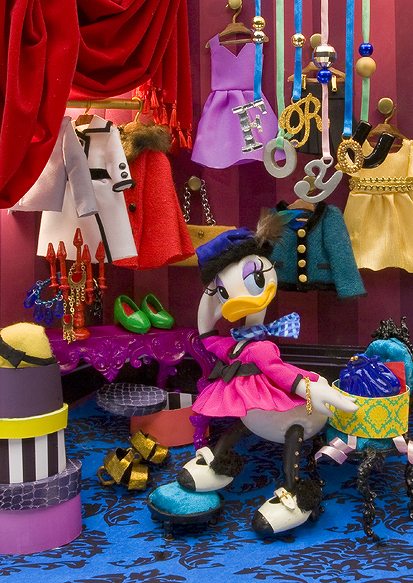 ●ダイゴー S3570 sisa 3Dポストカード ファッショニスタ・デイジー S3570