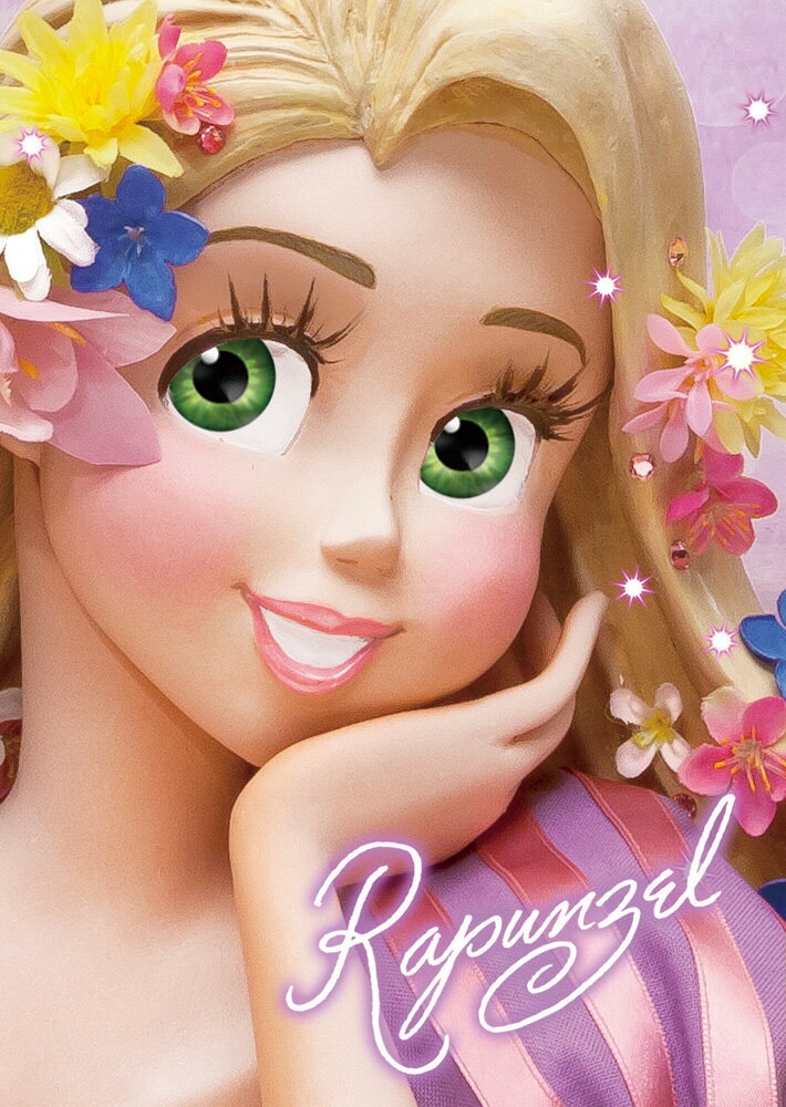 ●ダイゴー sisa 3Dポストカード クローズアップシリーズ ラプンツェル S3666