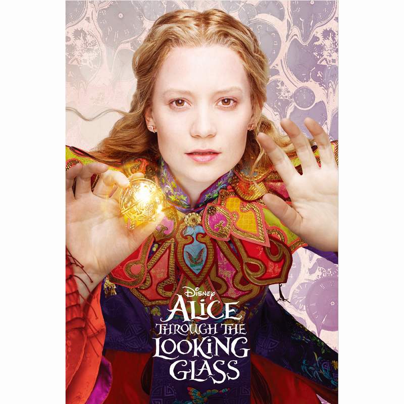 ●ダイゴー S3723 3Dポストカード アリス・イン・ワンダーランド/時間の旅 アリス