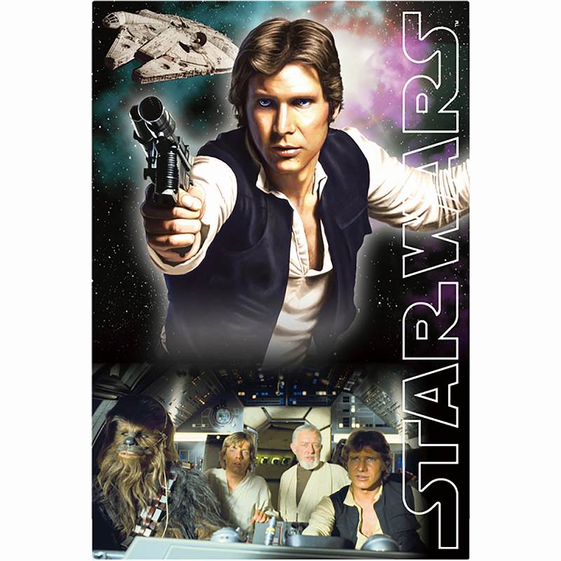 ●ダイゴー　S3753 3Dポストカード STAR WARS スター・ウォーズ オリジナル・トリロジー Han Solo