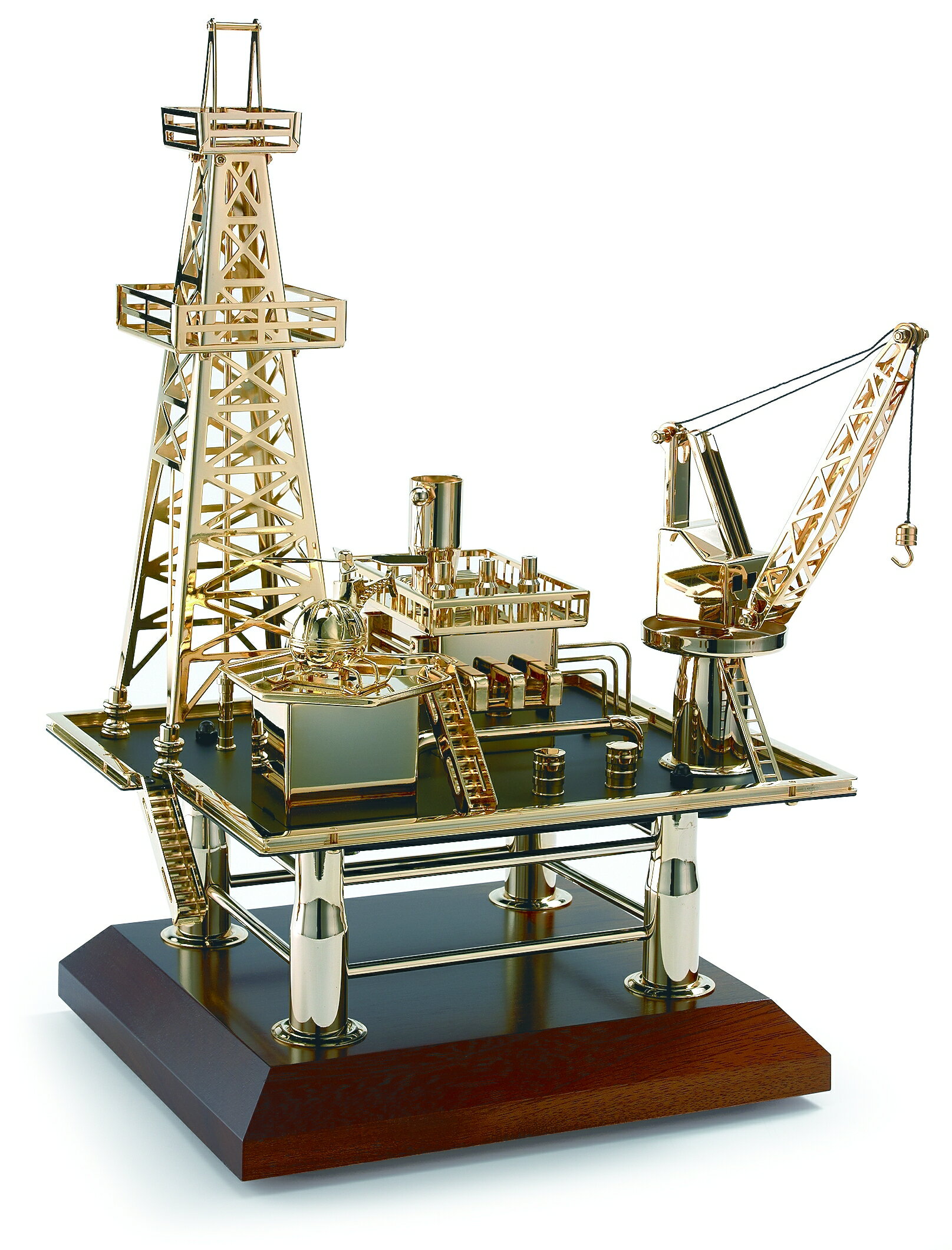 オルゴール スケールモデル 41×22×26cm 360°回転 真鍮 置物 ディスプレイ 記念品 贈答品 企業ノベルティ 表彰 退職祝い 周年記念 デスク インテリア ロビー 台湾製 高級 手作り コレクション オフィス 展示【3part】【台湾直送】【送料無料】