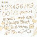 レターバナー 木製 マンスリーフォト マンスリーカード マタニティーフォト ニューボーンフォト 100日 誕生日 出産準備 月齢 出産祝い 飾り付け 寝相アート...