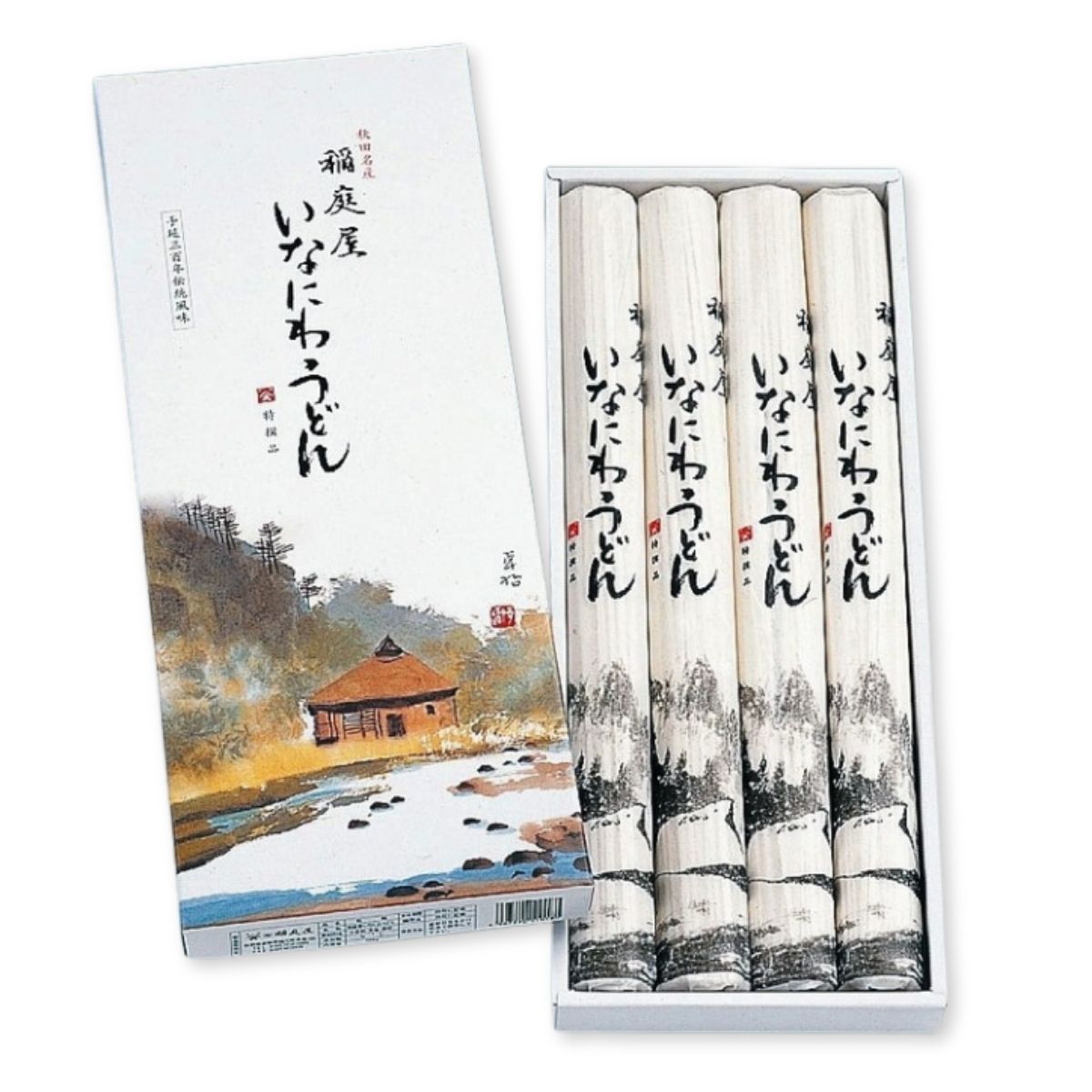 【ポイント5倍】稲庭屋 いなにわうどん 紙箱入り P-20 ギフト うどん 稲庭うどん 麺類 ご挨拶 内祝い 結婚内祝い 出産内祝い 景品 結婚祝い 出産祝い お返し 引越し 新生活 ホワイトデー 2025