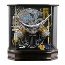 五月人形 兜アクリルケース飾り六角光竜 LED付 初節句お祝い 五月人形 兜飾り ケース飾り 端午の節句 こどもの日 節句祝い おしゃれ コンパクト
